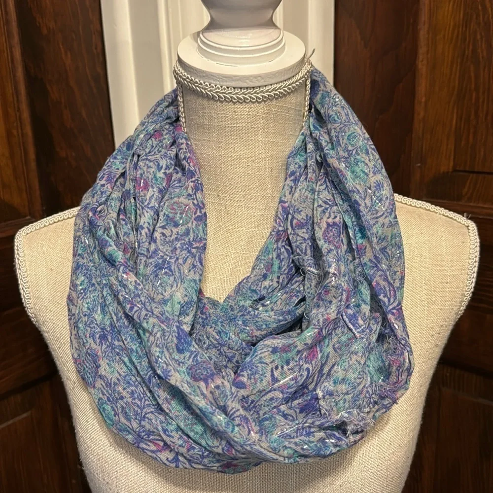 Floral Infinity Scarf